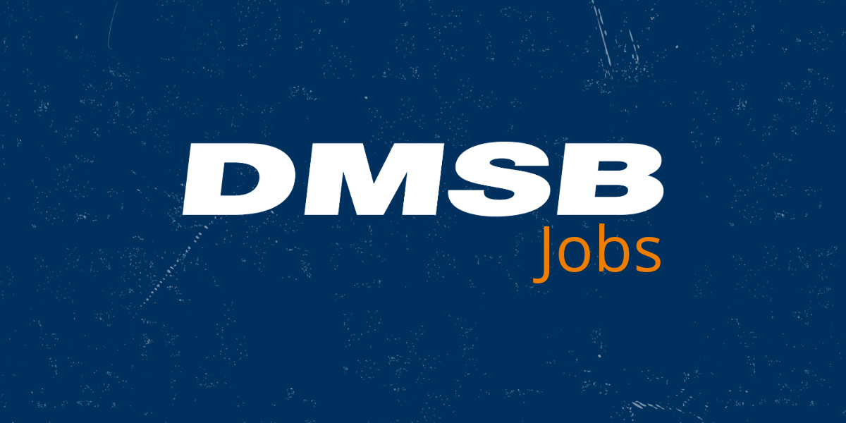 DMSB Jobs DMSB Jobs