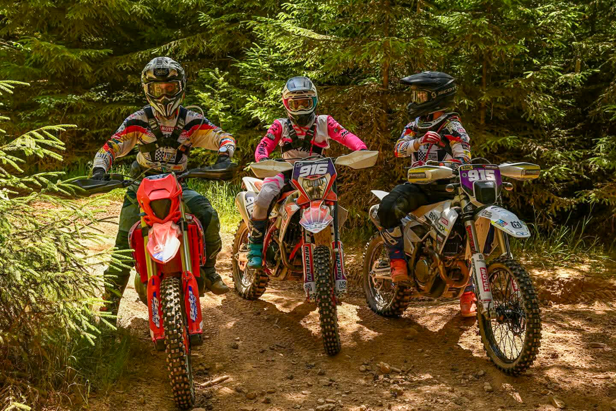 International Six Days of Enduro 2025 - Damen Trophy: Celine Heistermann, Hedi Baum, Laura Soller